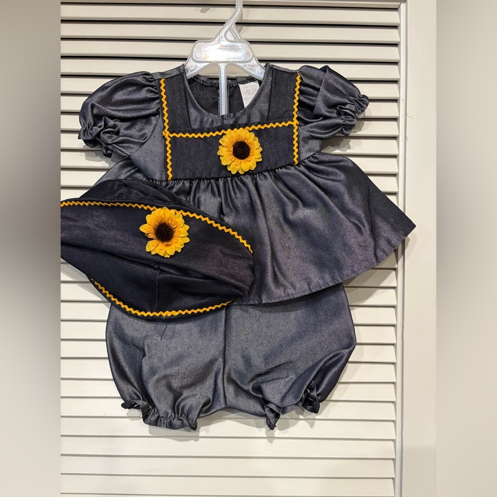 Baby Girls Sunflower 3-piece Set
